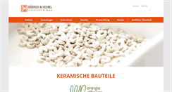 Desktop Screenshot of doebrich-heckel.de
